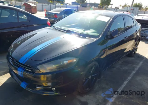 2013 Dodge Dart Limited из США, поврежденный, VIN 1C3CDFCHXDD338255